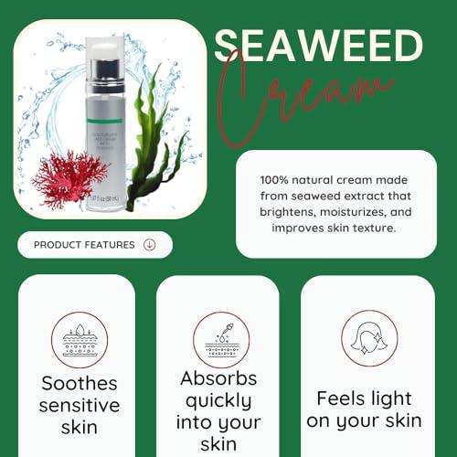 GPC GREEN PHARM COSMETIC Advanced Seaweed Collagen Cream - Sea Moss Radiance-Boosting & Redness-Reducing Face Moisturizer | Oil-Control Mattifying Formula | Soothing & Calming Face Cream for Brighter Skin | for Women & Men