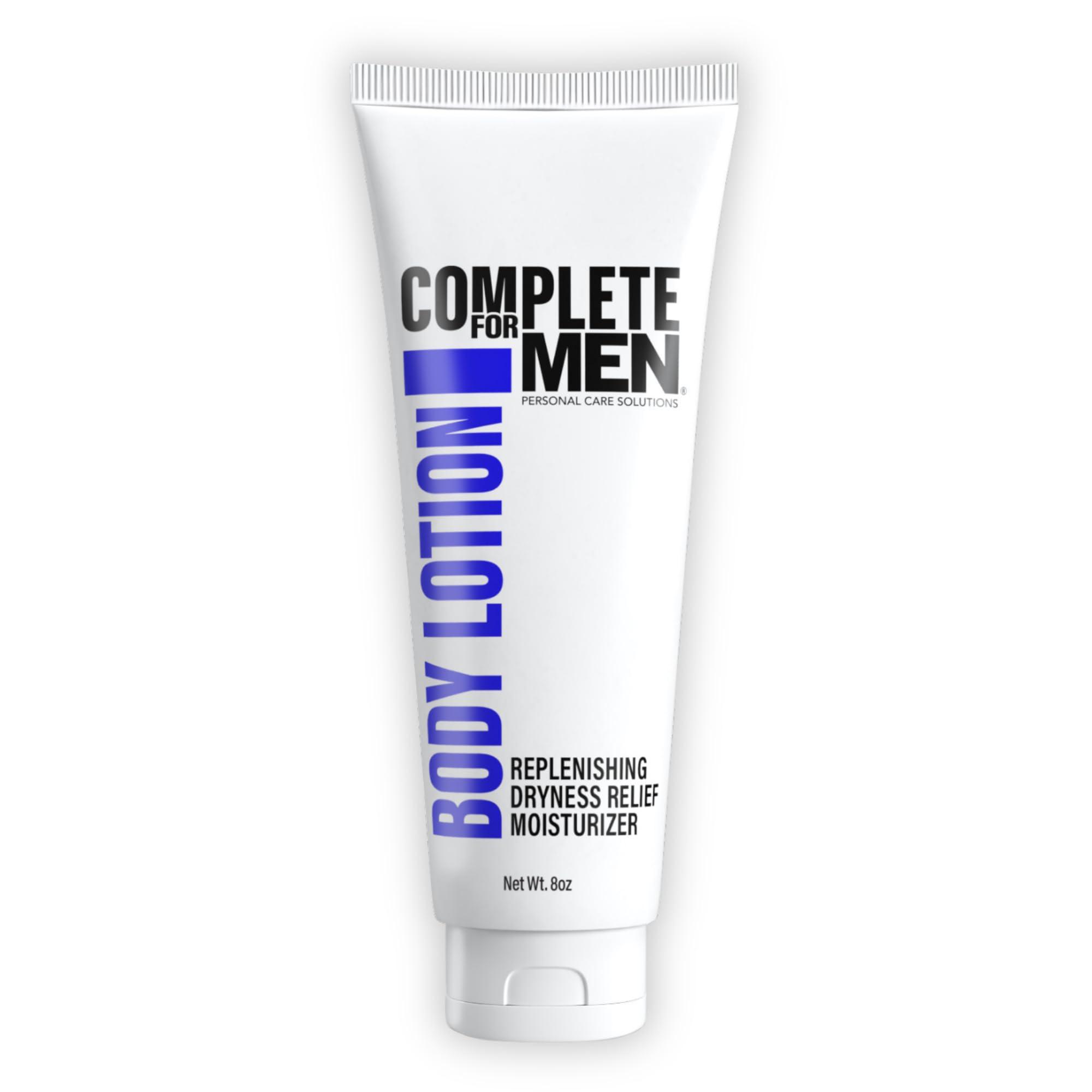 COMPLETE FOR MEN COMPLETE FOR MEN - Body Lotion for Men, for Dry Skin: Non-Greasy Hand & Body Moisturizer with Shea Butter, Aloe Vera, 24 Hour Hydration, Mens Lotion for Dry Skin