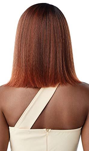 Outre Outre Melted Hairline Lace Front Wig HD Transparent Lace Deluxe Wide Lace Part 2x5 BREANNE (1B)