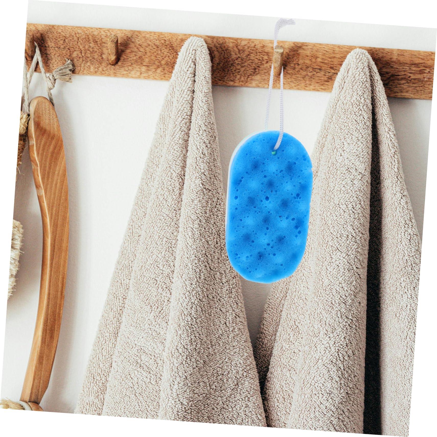 FOMIYES FOMIYES Shower Sponge Double Sided Bath Sponges for Shower Wavy Sponge Cleaning Body Scrubber Soft Gentle Skin Scrubber