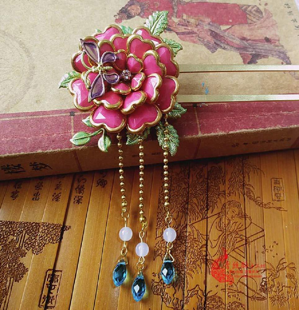 GK-O GK-O Anime Akatsuki no Yona Handmade Cosplay Hairpin Hair Clips Costume Hair Accessory