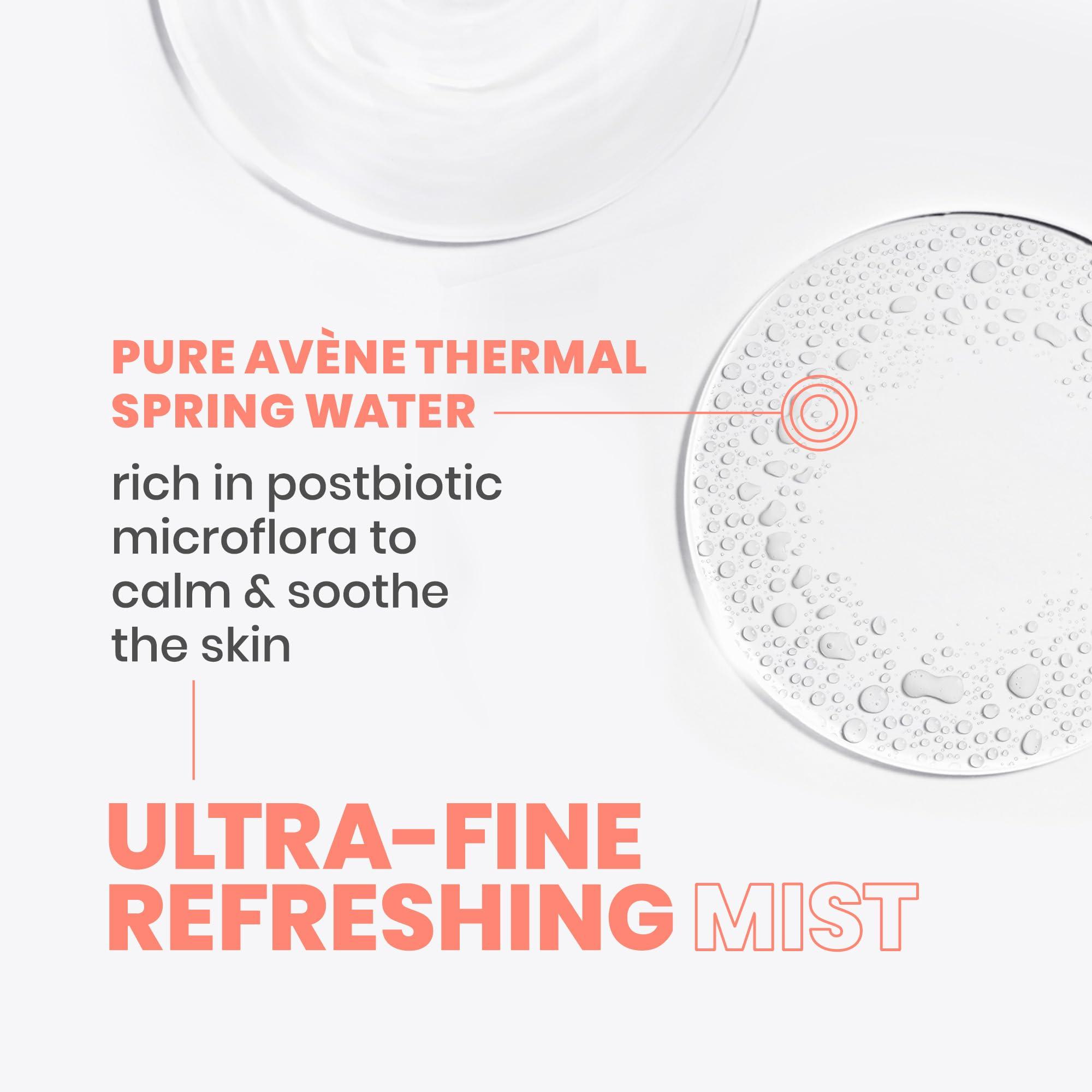 Eau Thermale Avène Avene Hypersensitive Skin Starter Kit, Complete Hypersensitive Skin Care Routine, Cream, Cleanser, and Spray