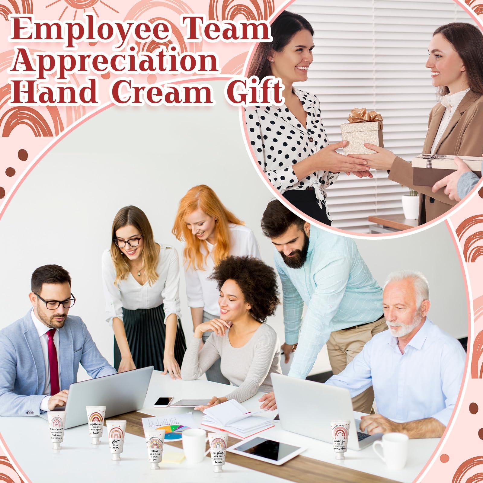 Sacubee Sacubee 12 Pack Employee Team Appreciation Gifts Bulk Christmas Gifts for Coworkers Thank You Hand Cream Gift Inspirational Appreciation Travel Hand Lotion for Employees Team Coworker Staff