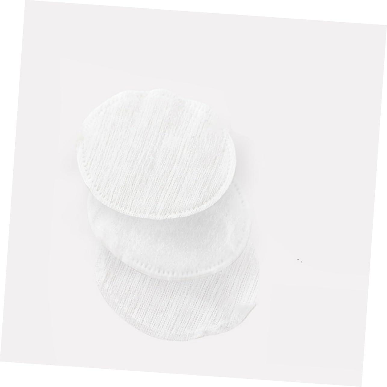 FOMIYES FOMIYES 60pcs Round Facial Cotton Pads Makeup Remover Cotton Cloth Makeup Remover Pads Round Remover Pads White