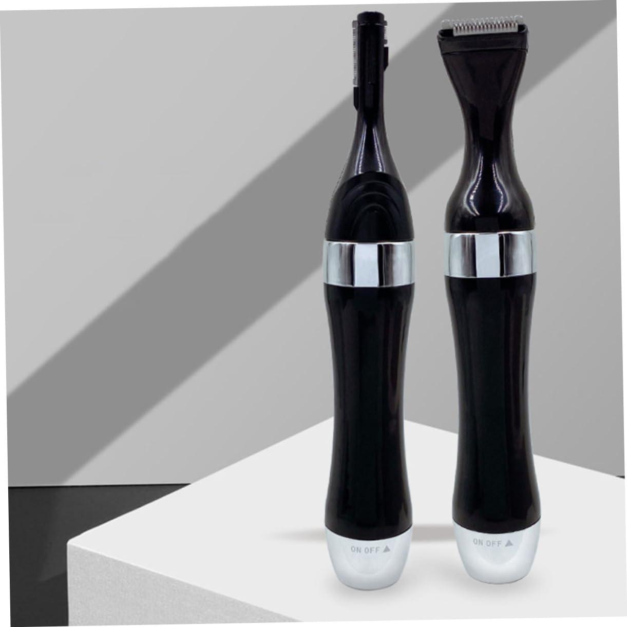 Ipetboom Ipetboom Men\'s Women\'s Electric Eyebrow Shaver Facial Hair Removal Nose Hair Trimmer Comfortable Grip Water-Resistant