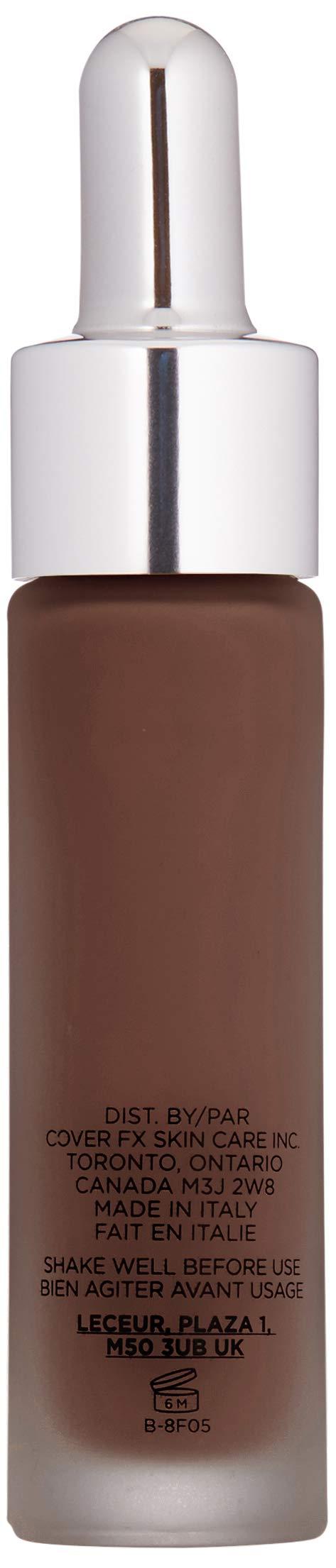 Cover FX COVER FX Custom Cover Drops, Multi-Use Shade-Adjusting Liquid Foundation and Concealer Makeup, Vegan & Cruelty-Free Lightweight Skin Enhancer, 0.25 Fl Oz, P Deep 5