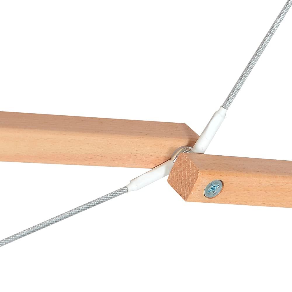 RICA-J RICA-J Massage Table, 3 Folding Height Adjustable Massage Bed, Portable Wood Leg PU Leather Massage Table with Ergonomic Headrest & Face Hole (Pink)