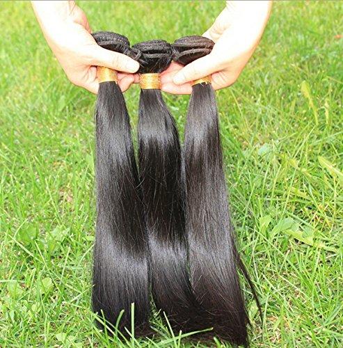 DaJun DaJun Hair Extension Indian Virgin Remy Human Hair Bundles Deals Natural Straight Weave 3pcs/lot 300gram Natural Colour 22"22"22" Grace Hair Products Weft