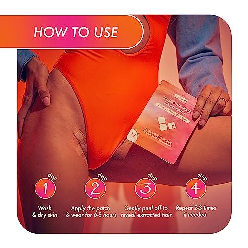 Fazit FAZIT Ingrown Hair Treatment Pads - Bikini Area and Private Intimate Hair Remover for Women