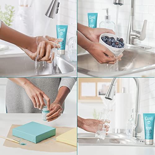 Curel Curel Extreme Dry Hand Dryness Relief, Travel Size Hand Cream, Easily Absorbed for Long-Lasting Relief after Washing Hands, with Eucalyptus Extract, 3 Ounces (Pack of 2)