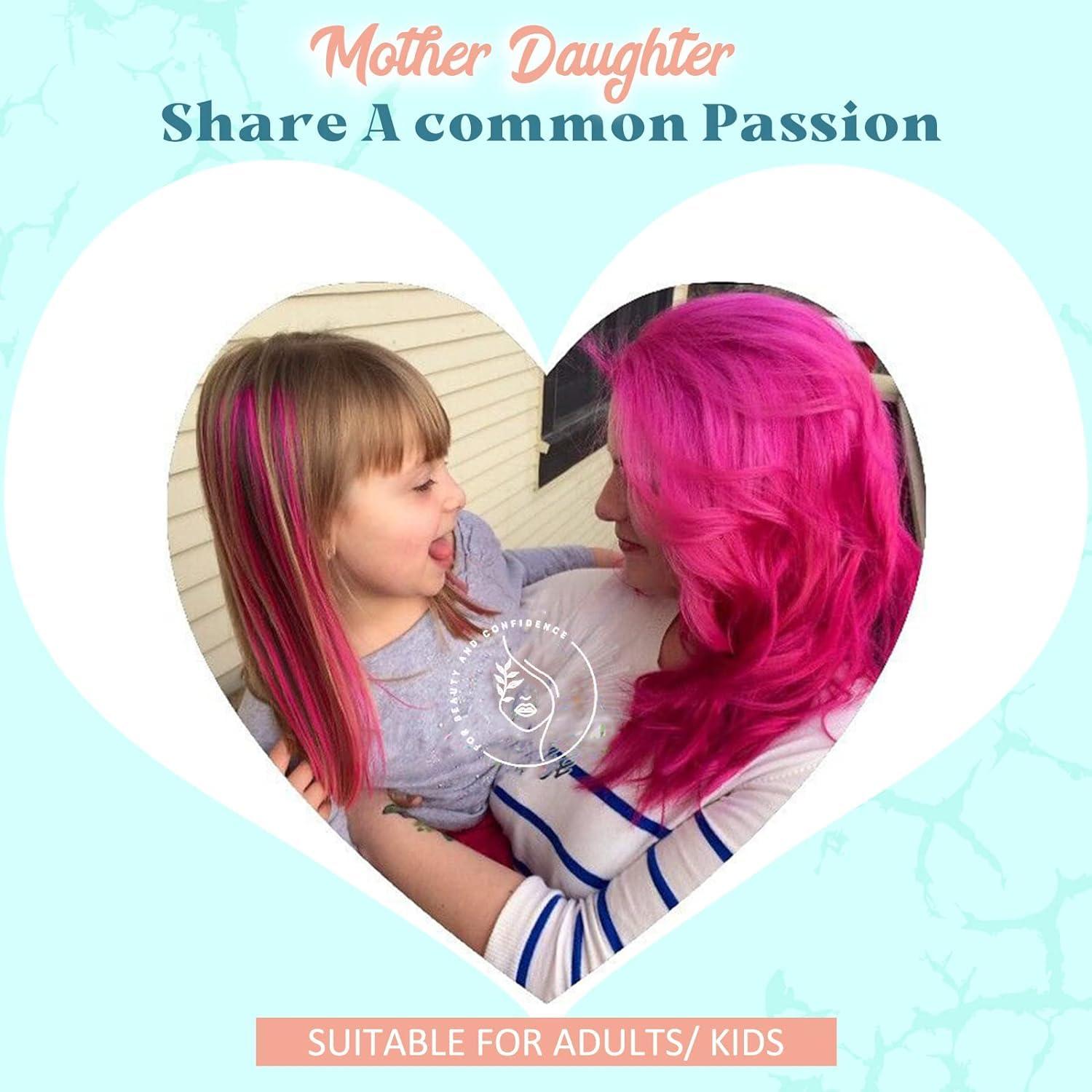 RUNATURE Purple Hair Extensions Bundles: Clip in Hair Extensions Real Human Hair Dark Purple 25g/5pcs and 70g/5pcs 18 Inch Full Head Colored Hair Extensions Purple Clip in Extensions