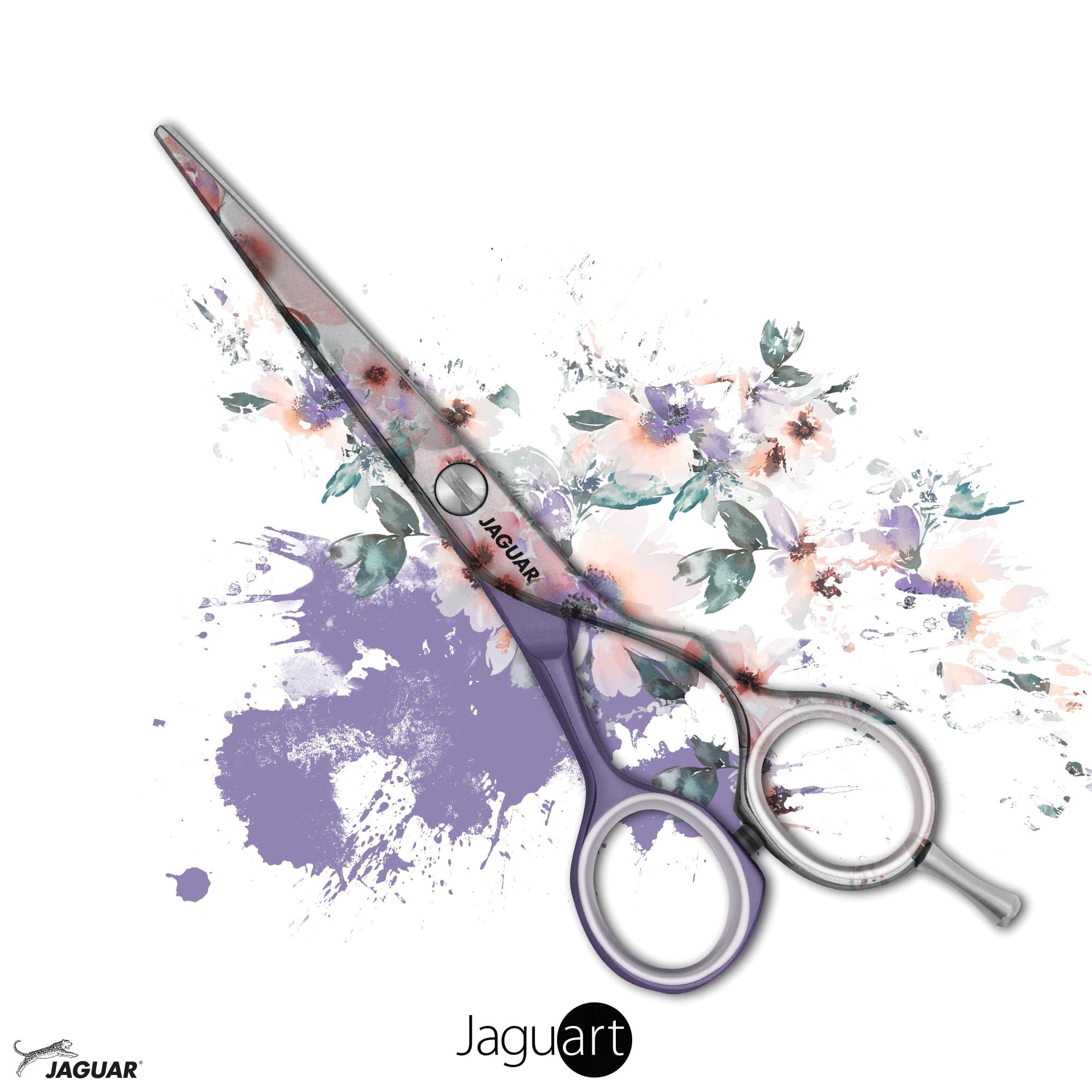 JAGUAR Haar-Schere Magic Garden 5,5\" Haarschneideschere lieferbar in 8 verschiedenen Motiven, magic garden