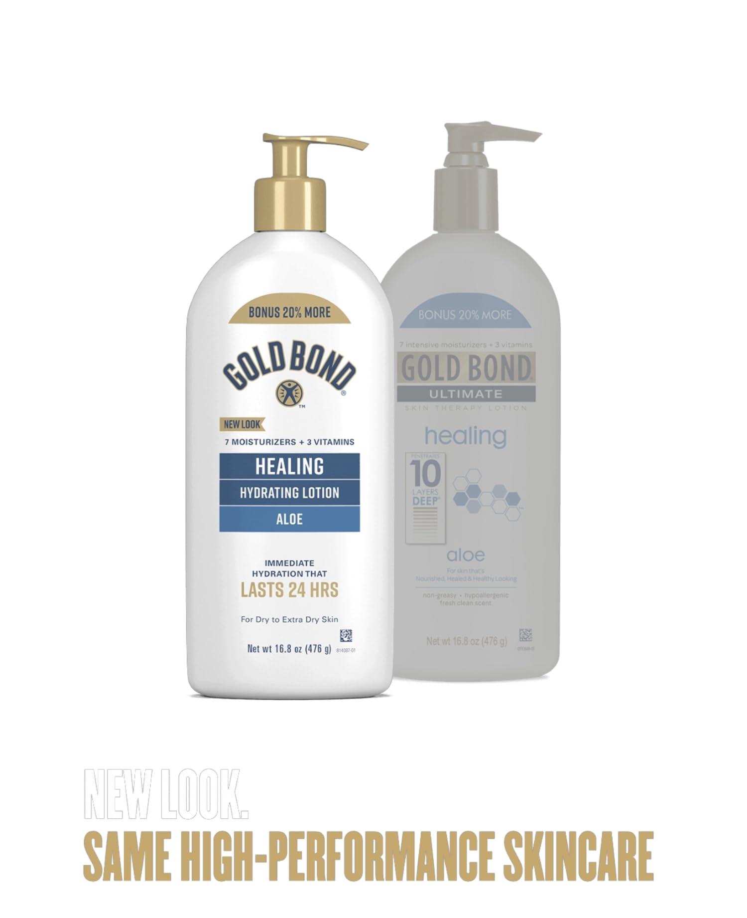 Gold Bond Gold Bond Ultimate Healing with Aloe Skin Therapy Lotion 14 oz (Pack of 6)
