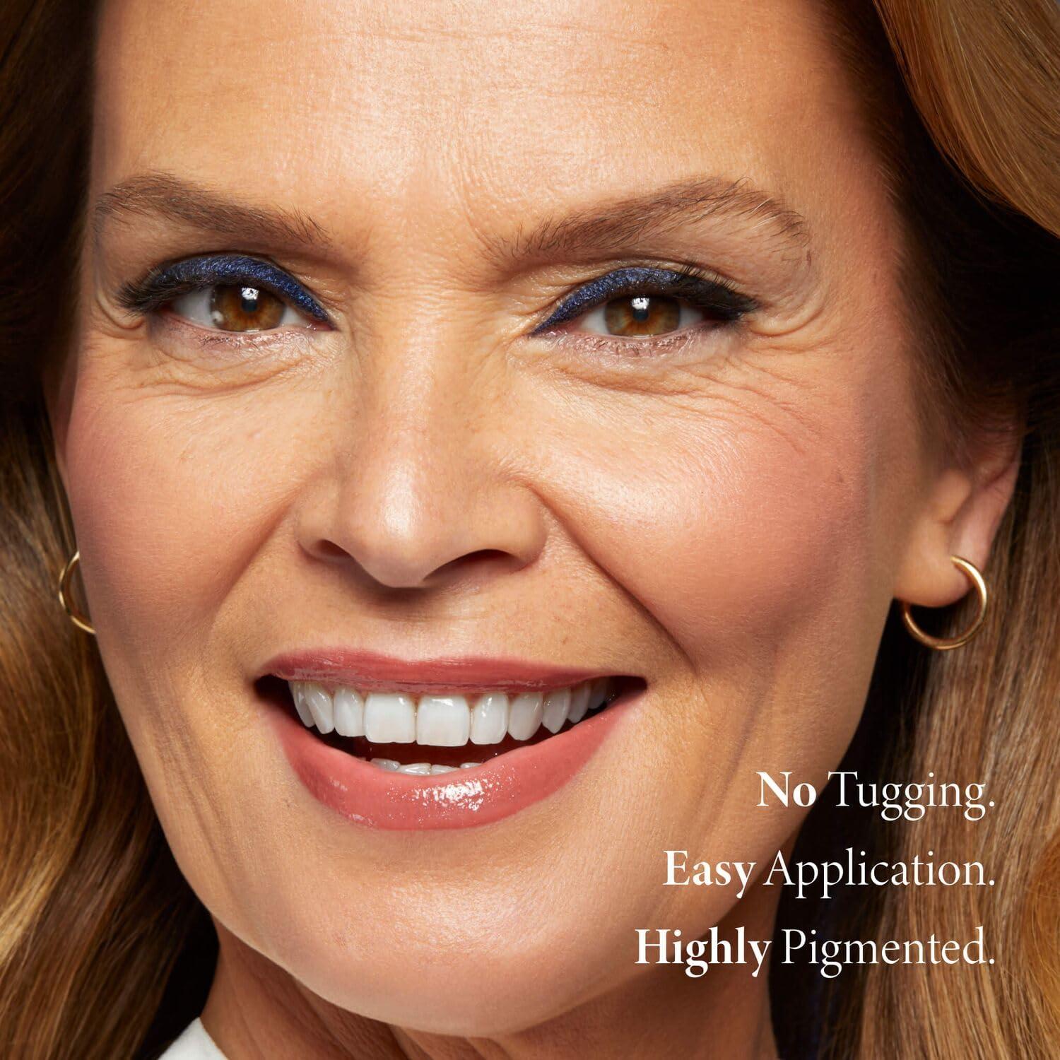 LAURA GELLER NEW YORK LAURA GELLER NEW YORK Marble Eyes Multidimensional Eyeliner Pencil, Black Diamonds and Kajal Longwear Kohl Eyeliner, Soft Black