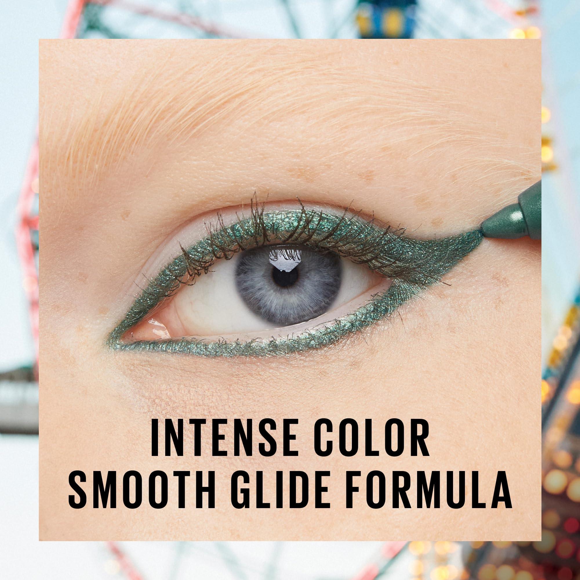 MAYBELLINE Maybelline Tattoo Studio Sharpenable Gel Pencil Waterproof Eyeliner, Long-Lasting Eyeliner With Smooth Gel Pigments For Up To 36HR Wear, Galactic Cobalt, 1 Count