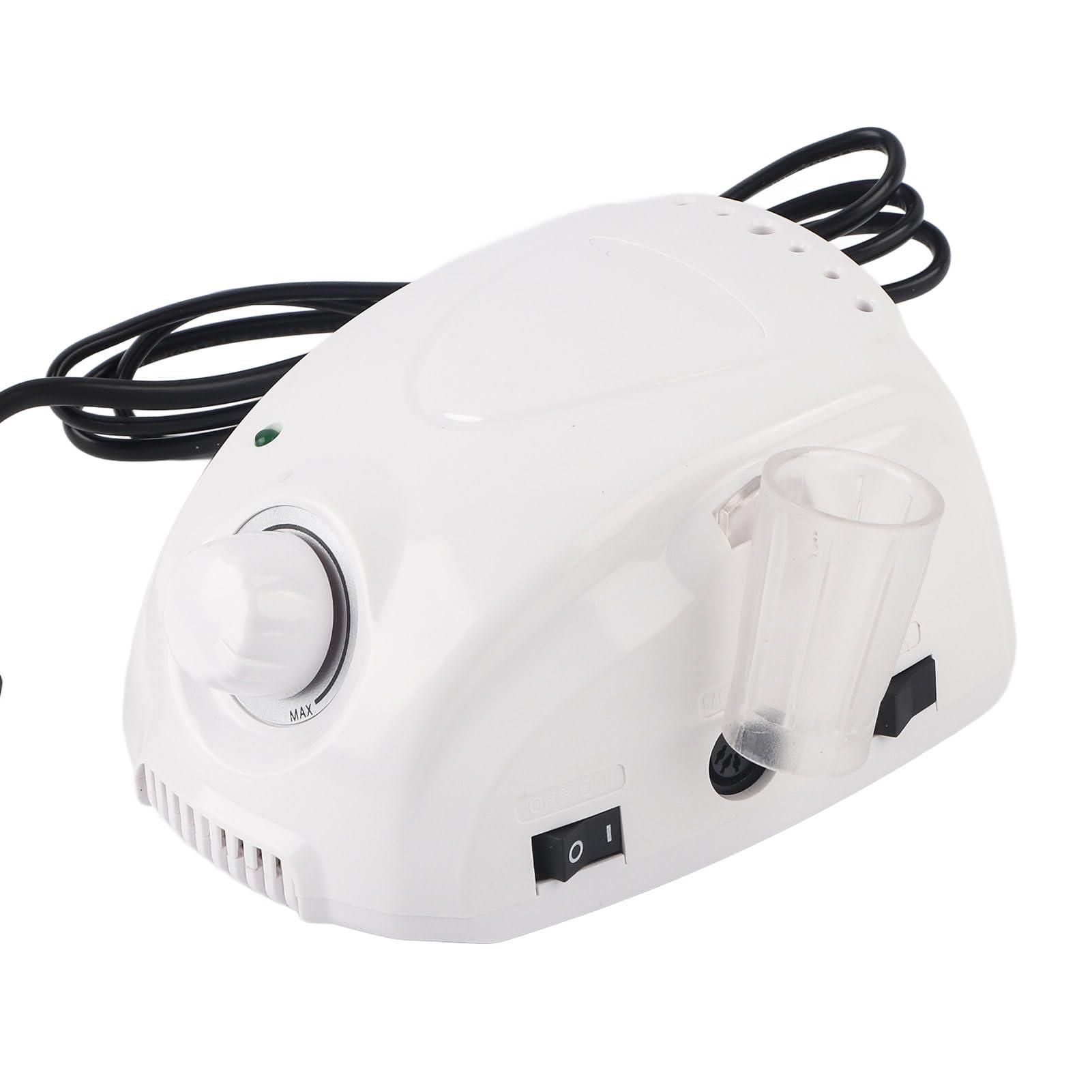 BROLEO BROLEO Nail File Machine, Nail Drill Ergonomic Handle 35000RPM Controllable for Home for Nail Salon (US Plug 110V)