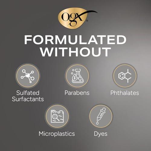 OGX OGX Nourishing + Coconut Milk Moisturizing Shampoo, Hydrating & Restoring Shampoo Moisturizes for Soft Hair After the First Use, Paraben-Free, Sulfate-Free Surfactants, 13 fl. oz