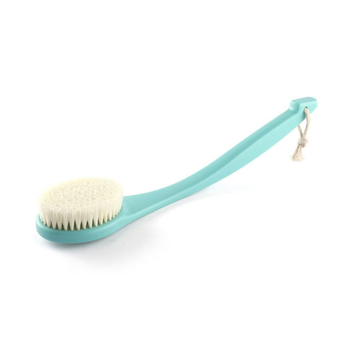 SOESFOUFU Scrub Brush Scrubber Back Shower Brush Body Deep Clean Exfoliator Bathing Body Brush Back Cleaning Brush Bathing Tool Bathing Brush Long Handle Shower Brush The Pet Green SOESFOUFU