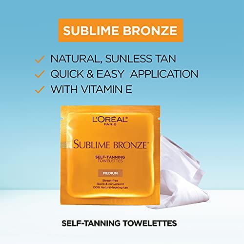 L'Oreal Paris L'Oreal Paris Sublime Bronze Self-Tanning Towelettes for Body, 6 CT