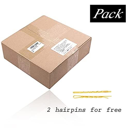 Fairyu Fairyu Gold Baroque Queen Crown Rhinestone Pearl Bride Tiaras and Crown Wedding Hairpieces for Women and Girls