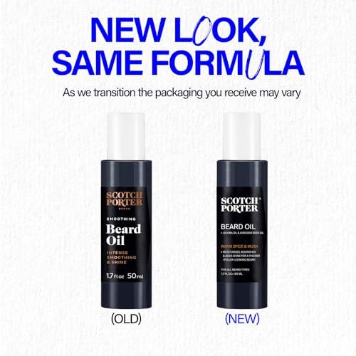 Scotch Porter Scotch Porter Get Bearded Collection  Cleanse, Moisturize, Soothe & Style while Encouraging Growth for a Fuller/Healthier-Looking Beard  Includes Wash, 2 Conditioners, Oil, Balm & Towel