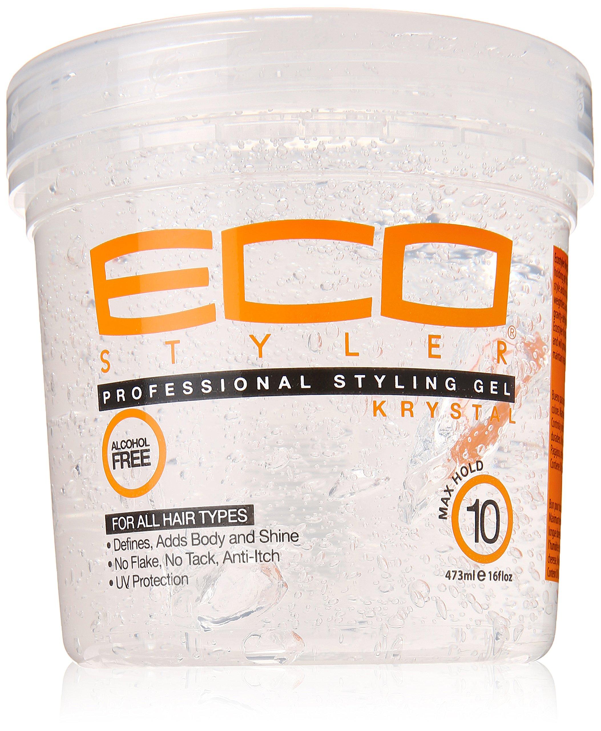 Eco Style ECO Krystal Styling Gel, 16 Ounce