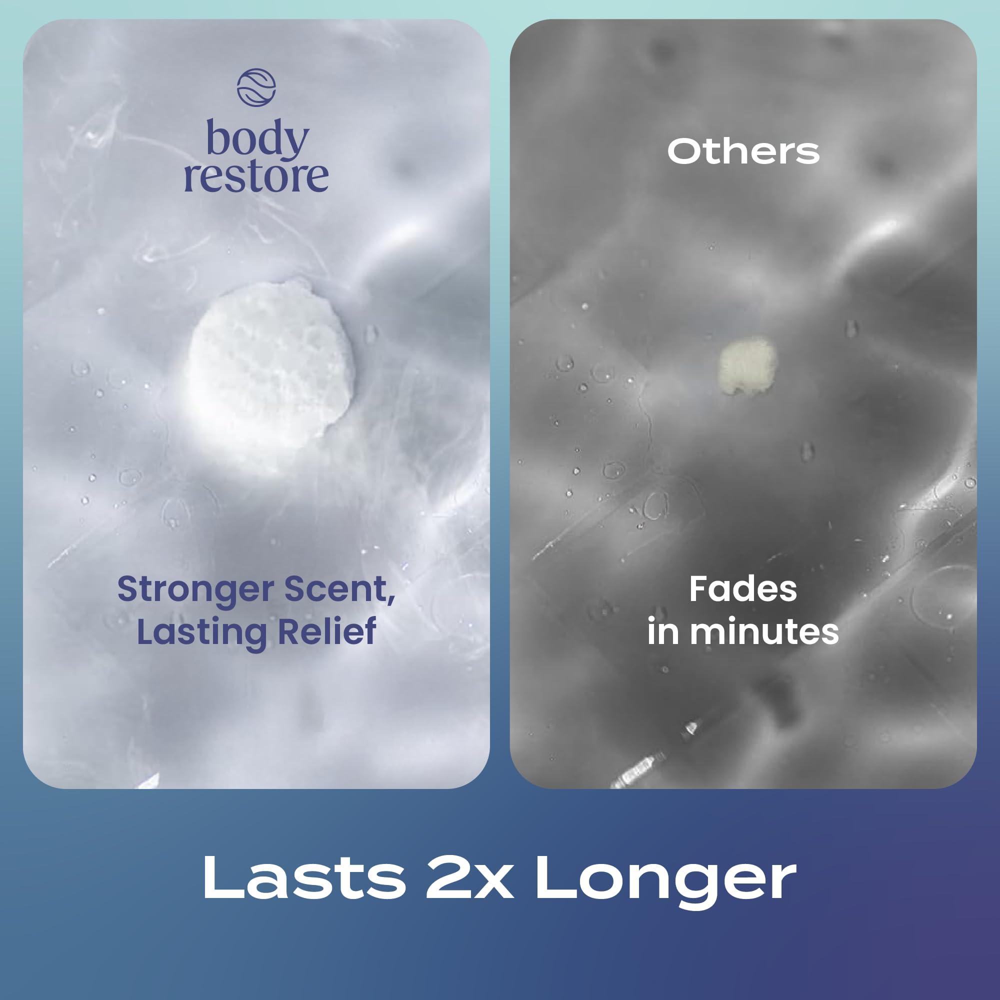 Body Restore Body Restore Shower Steamers Aromatherapy 6 Pack - Easter Basket Stuffers, Relaxation Birthday Gifts for Mom, Dad, Best Friend, Travel Essentials, Stress Relief, Self Care - Variety