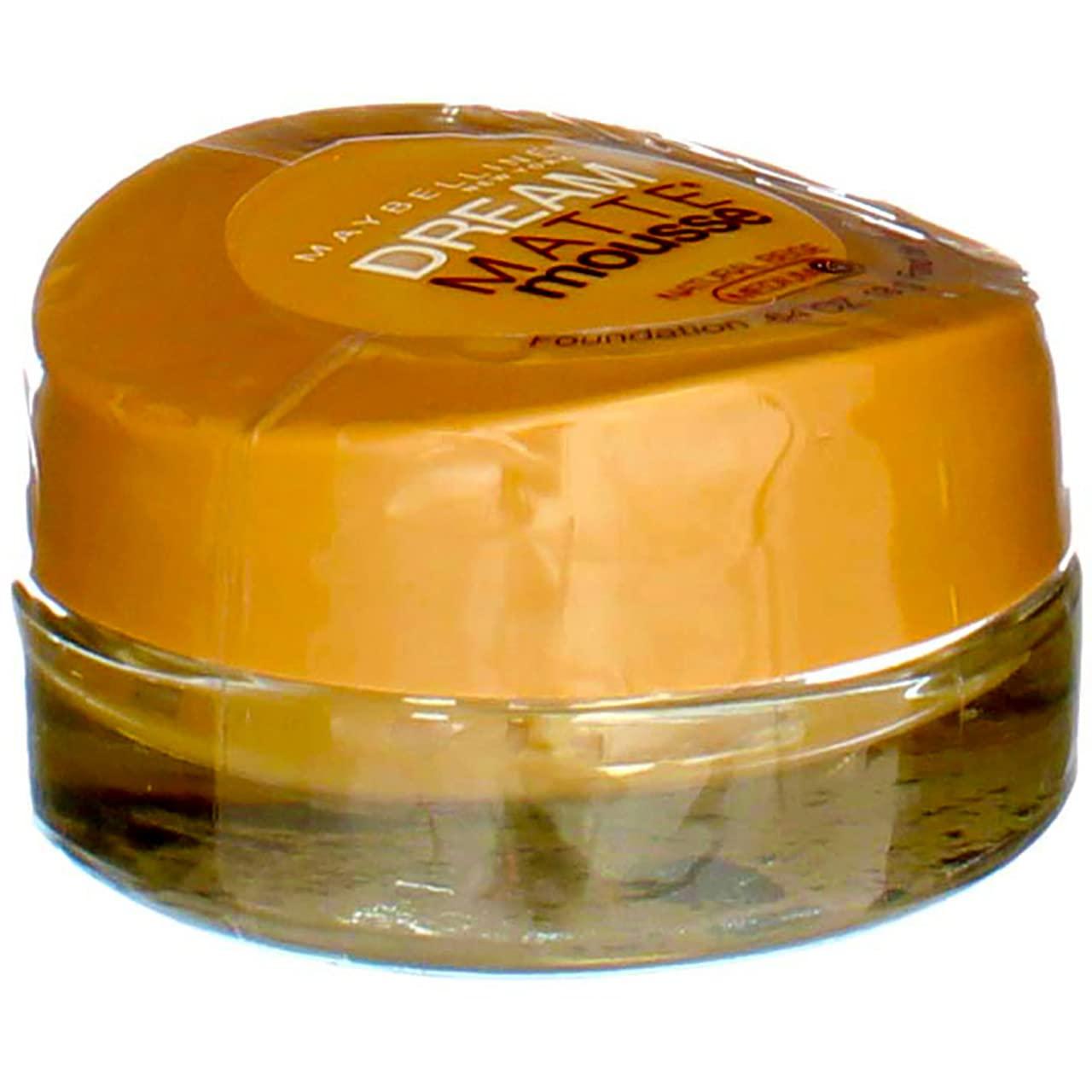 MAYBELLINE Maybelline Dream Matte Mousse Foundation, Natural Beige [2.5], 0.64 oz (Pack of 3)