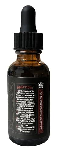 GRAVE BEFORE SHAVE Grave Before Shave Beard Oil (Bay Rum Scent)