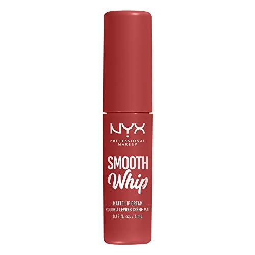 NYX PROFESSIONAL MAKEUP NYX PROFESSIONAL MAKEUP Smooth Whip Matte Lip Cream, Long Lasting, Moisturizing, Vegan Liquid Lipstick - Parfait (Midtone Red Nude)