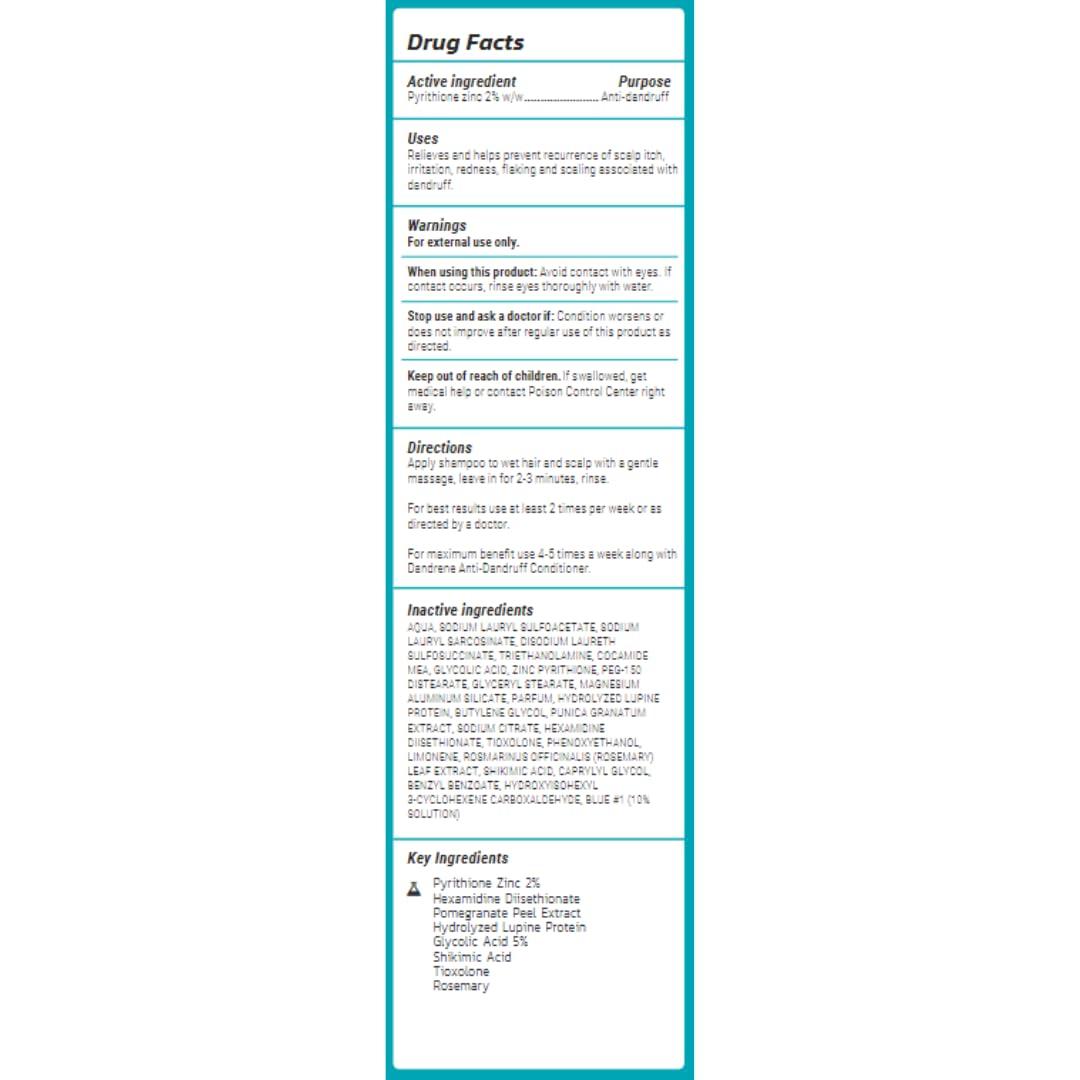 DS LABORATORIES DS Laboratories Dandrene Anti Dandruff Shampoo - Exfoliating Shampoo for Dry Itchy Scalp, Dandruff Scalp Treatment, Seborrheic Dermatitis & Psoriasis