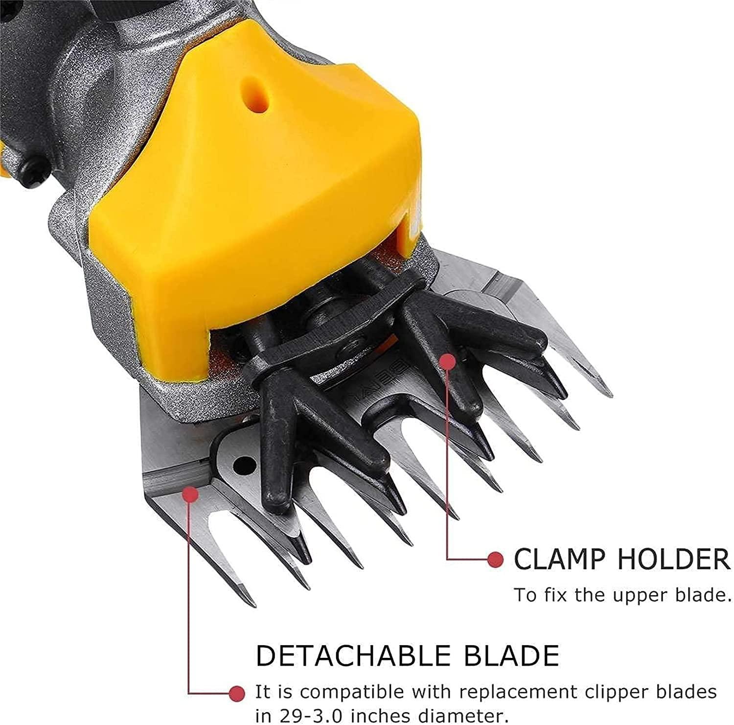 GagalU GagalU Portable 1200W 110V/220V 6 Speed Speed Electric Sheep Goat Shearing Machine Clipper Farm Shears Cutter Wool Scissor Cut Machine Portable