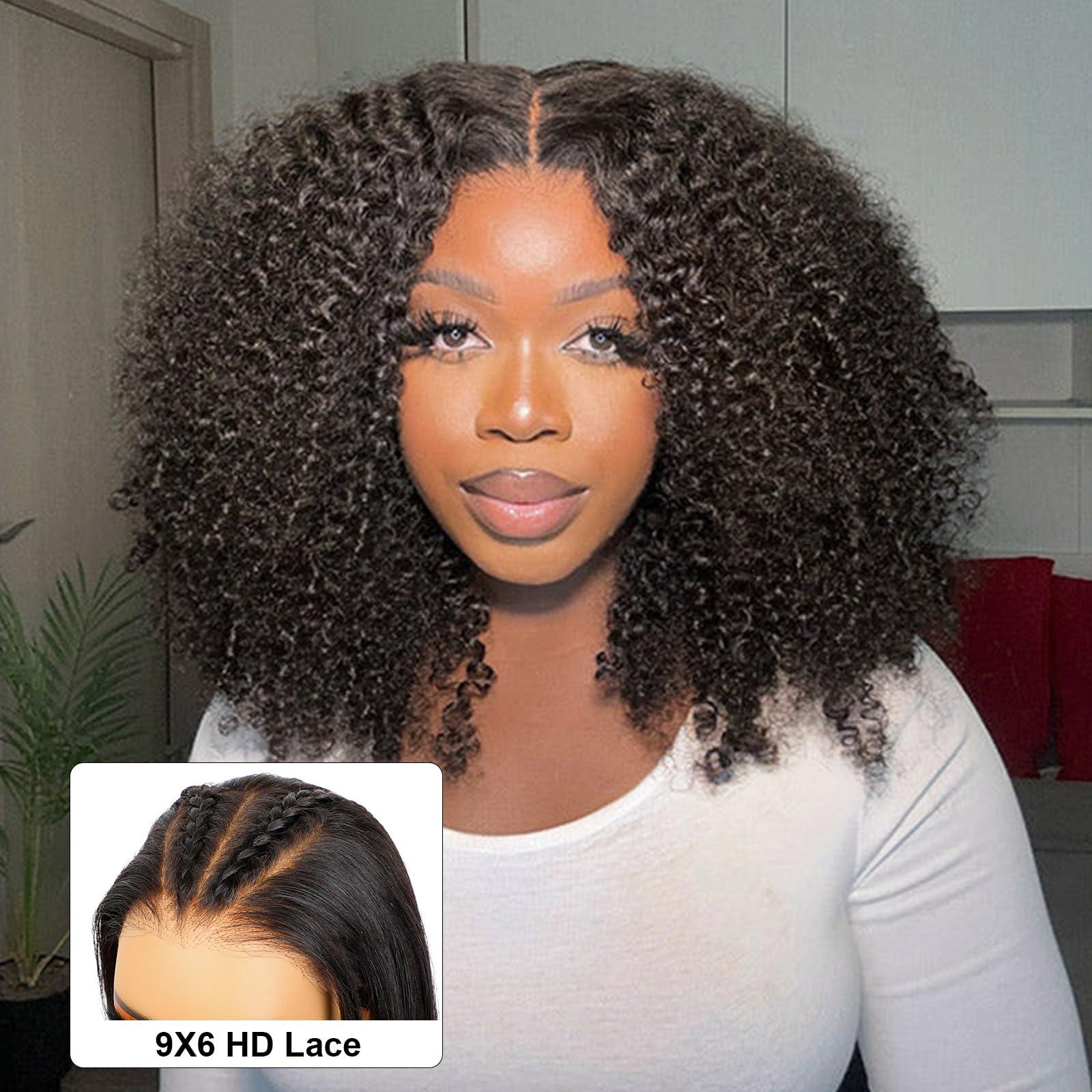 ISEE ISEE HAIR M Cap Wear Go Glueless Wig Human Hair Pre Plucked Pre Cut 9x6 HD Lace Pre Bleached Tiny Knots Human Hair Wigs For Women