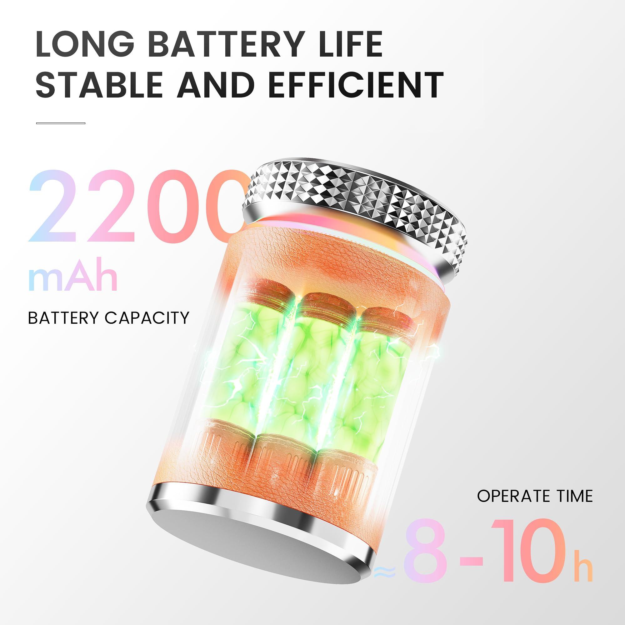 L\'UGX L\'UGX Professional Nail Drill, Waterproof 35000RPM Brushless Nail Drill Machine, Rechargeable Nail Efile for Acrylic Gel Nails, Low Noise and Low Vibration