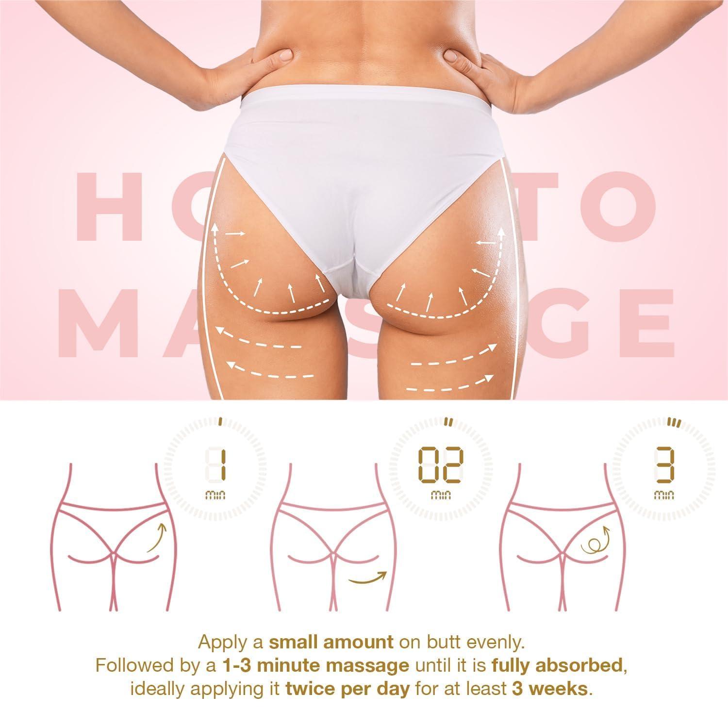 Luxvez Skin Tightening Cream for Body: Cellulite Cream for Toning and Lifting Thighs, Butt, and Legs Reduces Sagging Skin and Enhances Curves for a Youthful Look