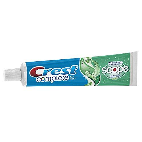 Crest Crest Complete Whitening Plus Scope Minty Fresh Toothpaste, 8-Ounce (Pack of 4)