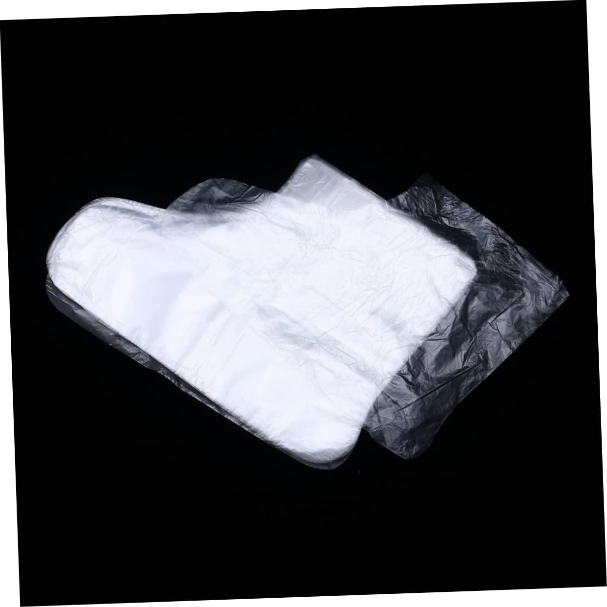 CIMAXIC 500pcs Wax Therapy Boots, Paraffin Wax Foot Liners, Hot Wax Booties, Paraffin Bath Liners, Paraffin Foot Bags, Bath Liner for Feet, Wax Therapy Bags