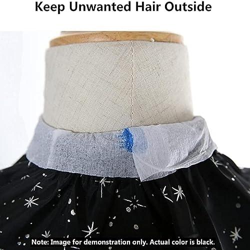 TECKEEN 5 Rolls Disposable Barber Paper Neck Strips, 5 Rolls 500 Strips, Salon Hair Cutting & Stylist arber Supplies