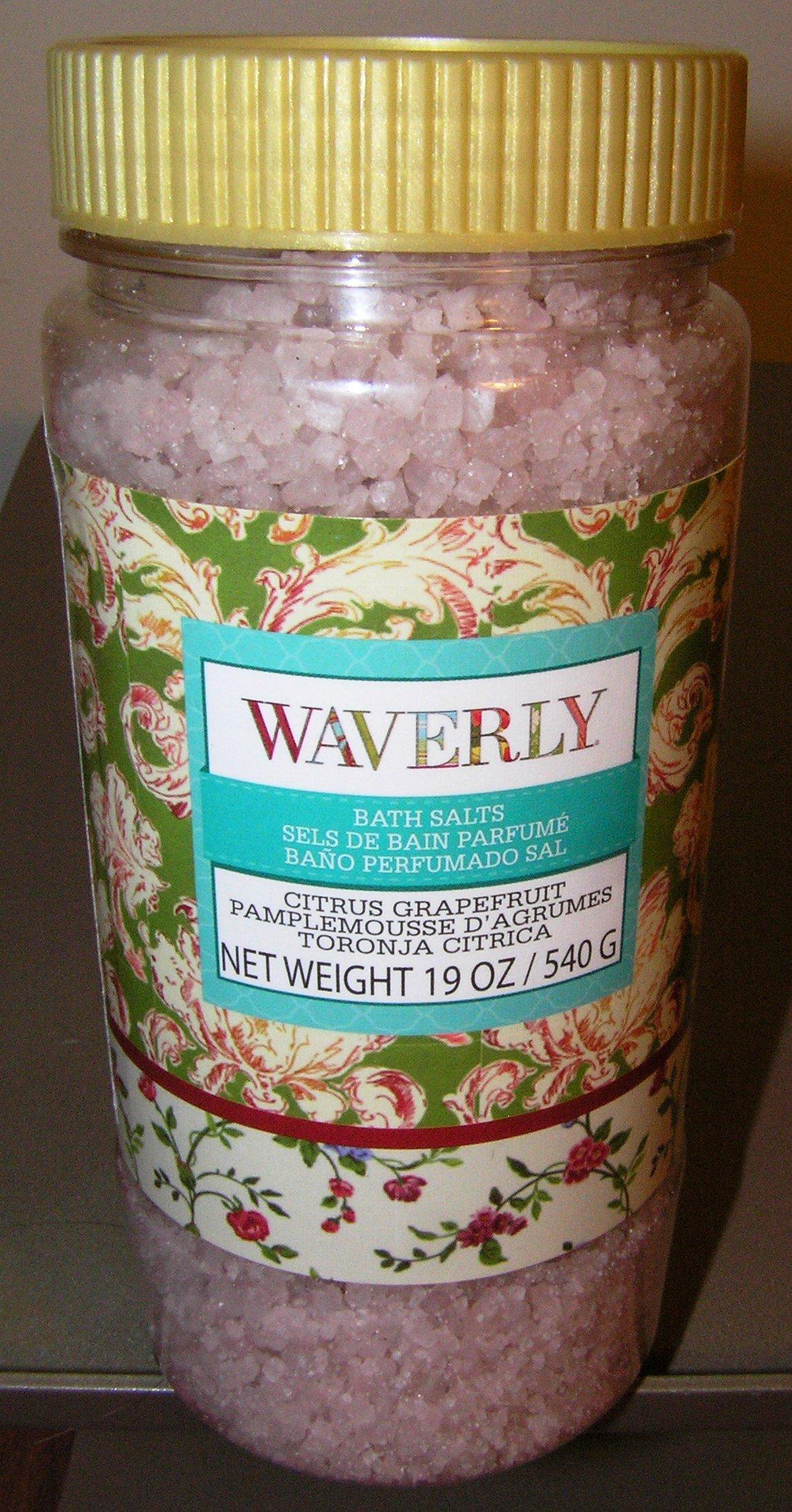 WAVERLY Waverly Bath Salts ~ Chamomile Flower ~ 19 Oz