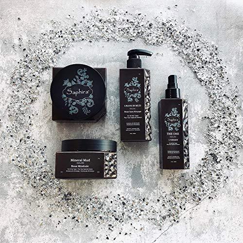 Saphira Saphira Hydrating Leave-In Conditioner Mineral Mud, Styling and Healing Leave-In Conditioner for Dry Damaged Hair, Strengthening, No Rinse Hair Repair Therapy, Sulfate-Free, Paraben-Free, 8.5 Ounce