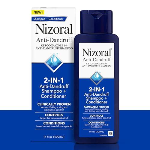 Nizoral Nizoral 2-IN-1 Anti-Dandruff Shampoo & Conditioner with 1% Ketoconazole, 14 fl oz