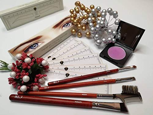 CTR CTR Stencil Sticker for Eyebrow Microblading Template 24 units 12 Different Forms by CTR (24 units)