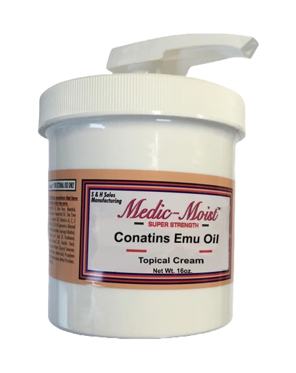 Medic-Moist Medic-Moist emu-oil based cream Cache Beauty (16 oz.) (1)