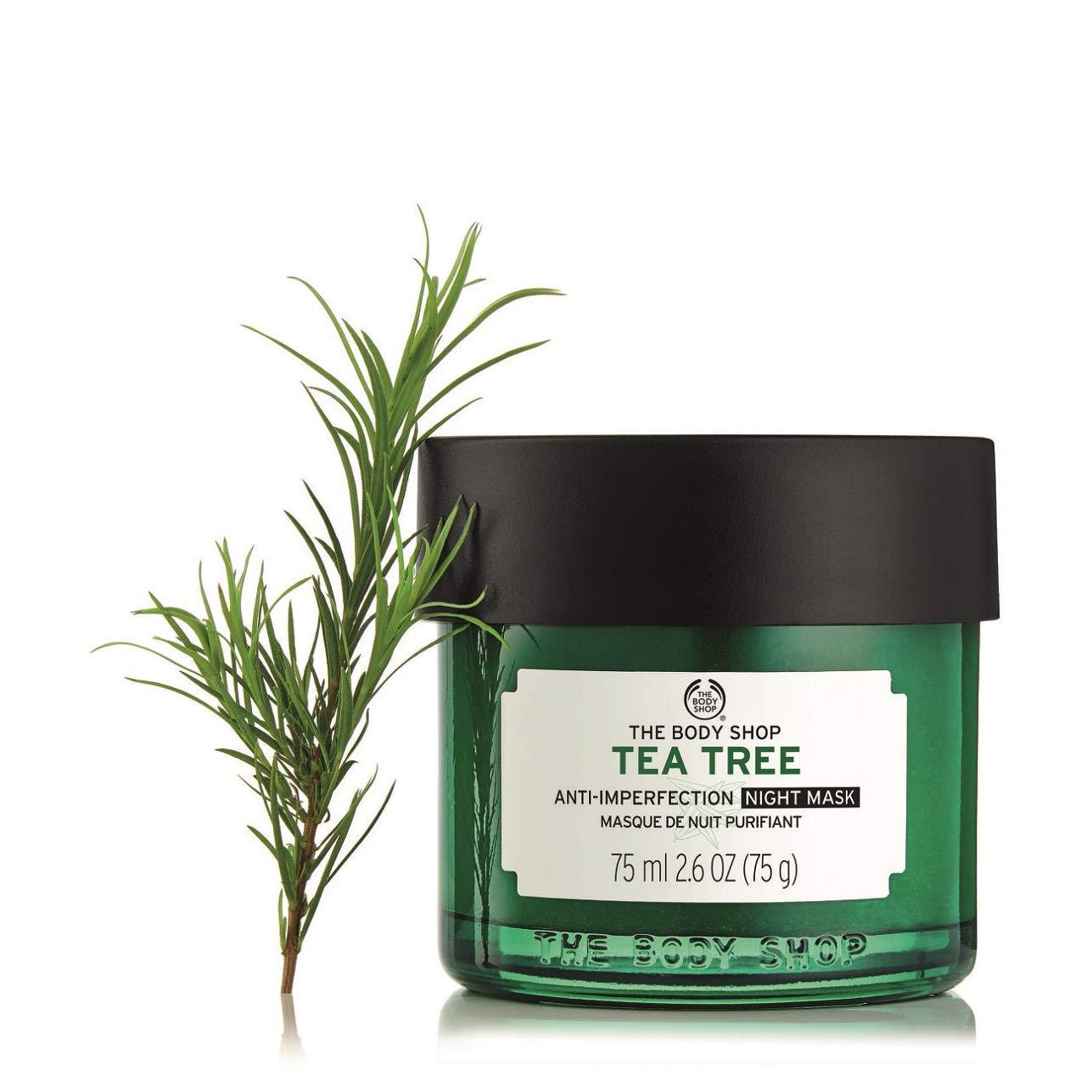The Body Shop The Body Shop Tea Tree Anti-Imperfection Night Mask, 2.6 Fl Oz (Vegan)