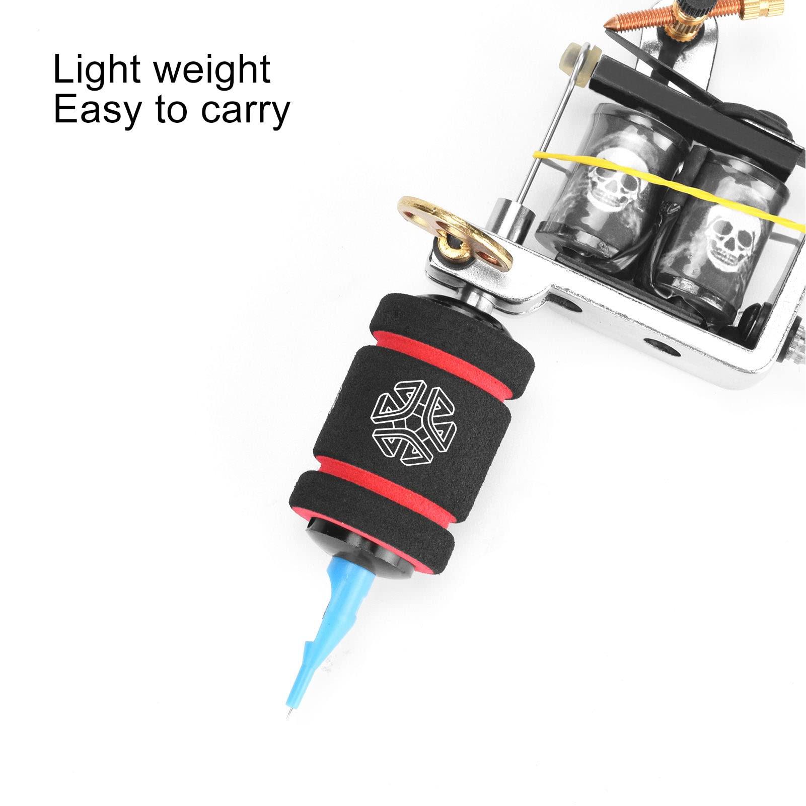 Pissente Diameter Grip Covers, 30pcs 1.2in Disposable Elastic Foam Universal Pen Grip Covers Grip Cover Pen Cover for Machine Pen