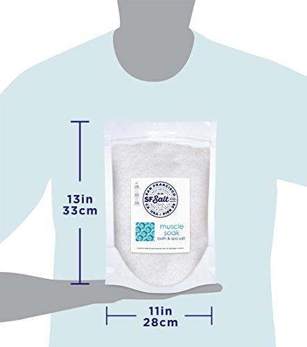 San Francisco Salt Company Muscle Soak Bath Salts - 10 lb. Bulk Bag by San Francisco Salt Company