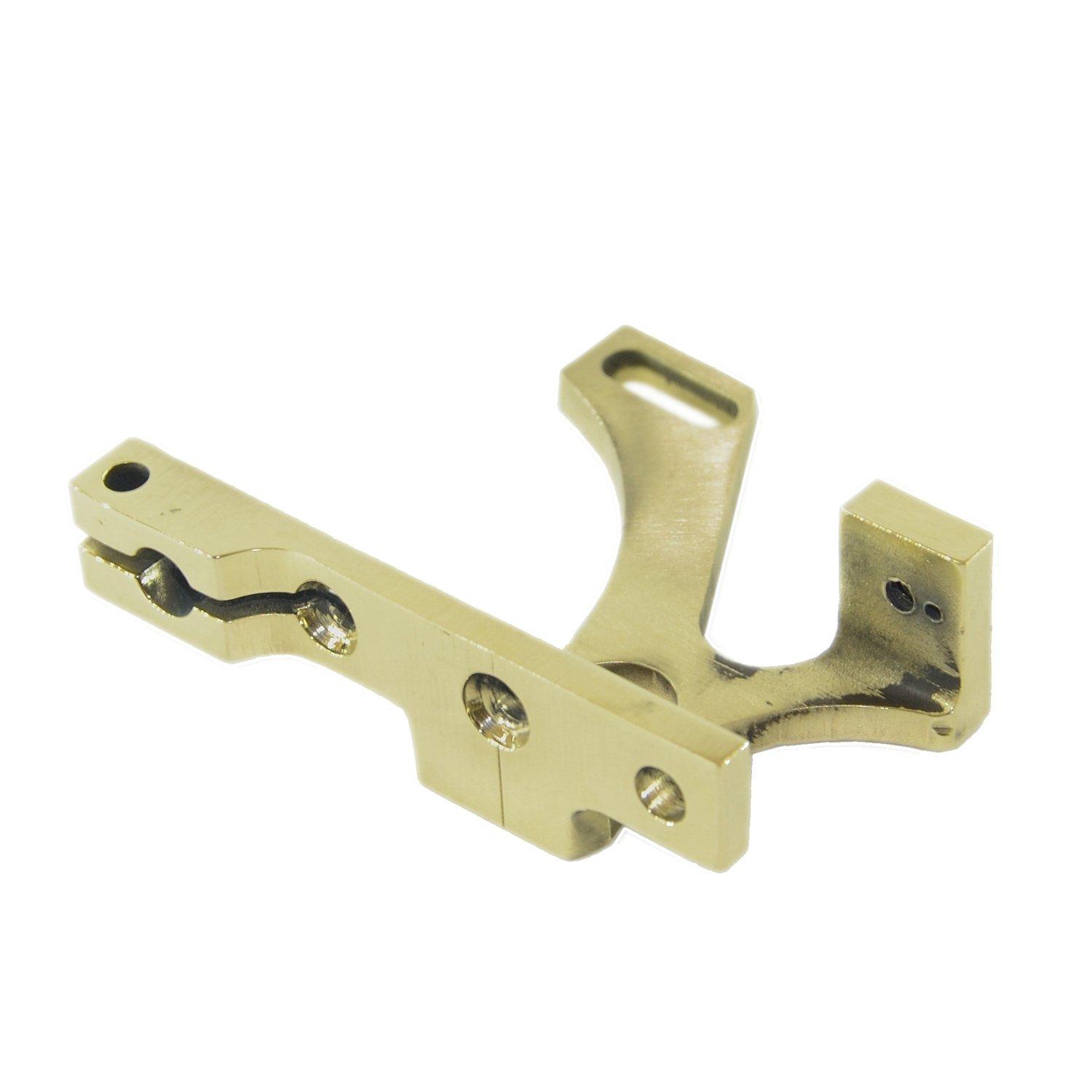 Coilman 1PC Solid Brass Tattoo Machine Frame Parts US 8-32 Thread FIT for 1.25 INCH Coil FB-10