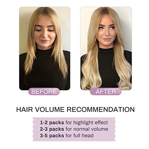 MY-LADY MY-LADY Nano Bead Hair Extensions Human Hair Invisible Nano Ring Hair Extensions Pre Bonded Cold Fushion Natural Nano Tips Extensions 50 Strands 50g 20 Inch #1B Natural Black