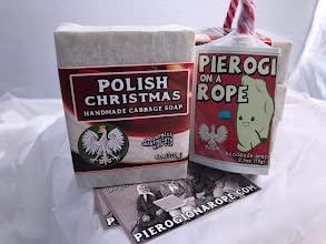 NinthAvenue Basics Polish Christmas: Holiday Soap Gift (peppermint-cedar-fir-clove) CABBAGE SOAP Poland Stocking Stuff Present 6oz (3)