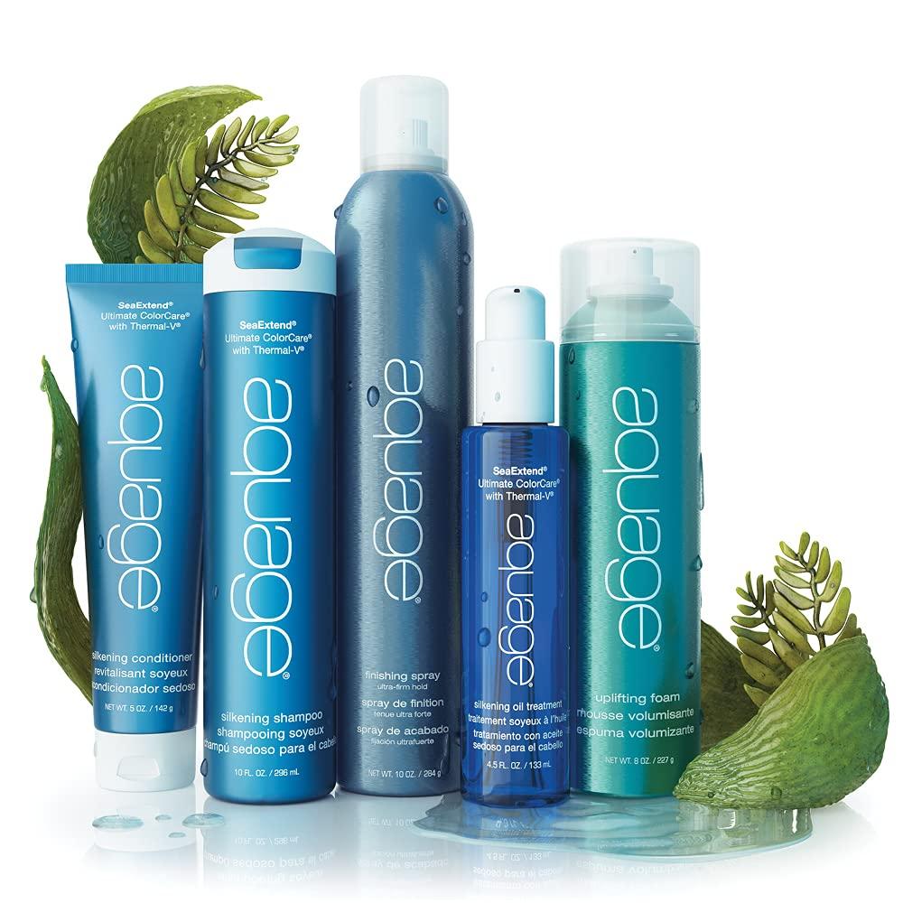 AQUAGE Aquage Uplifting Foam, Weightless Volume Building Styling Product, Delivers Soft, Natural Looking Hair Full of Body and Bounce, 8 oz.